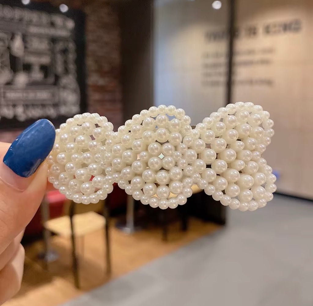 Pearl Hair Clips