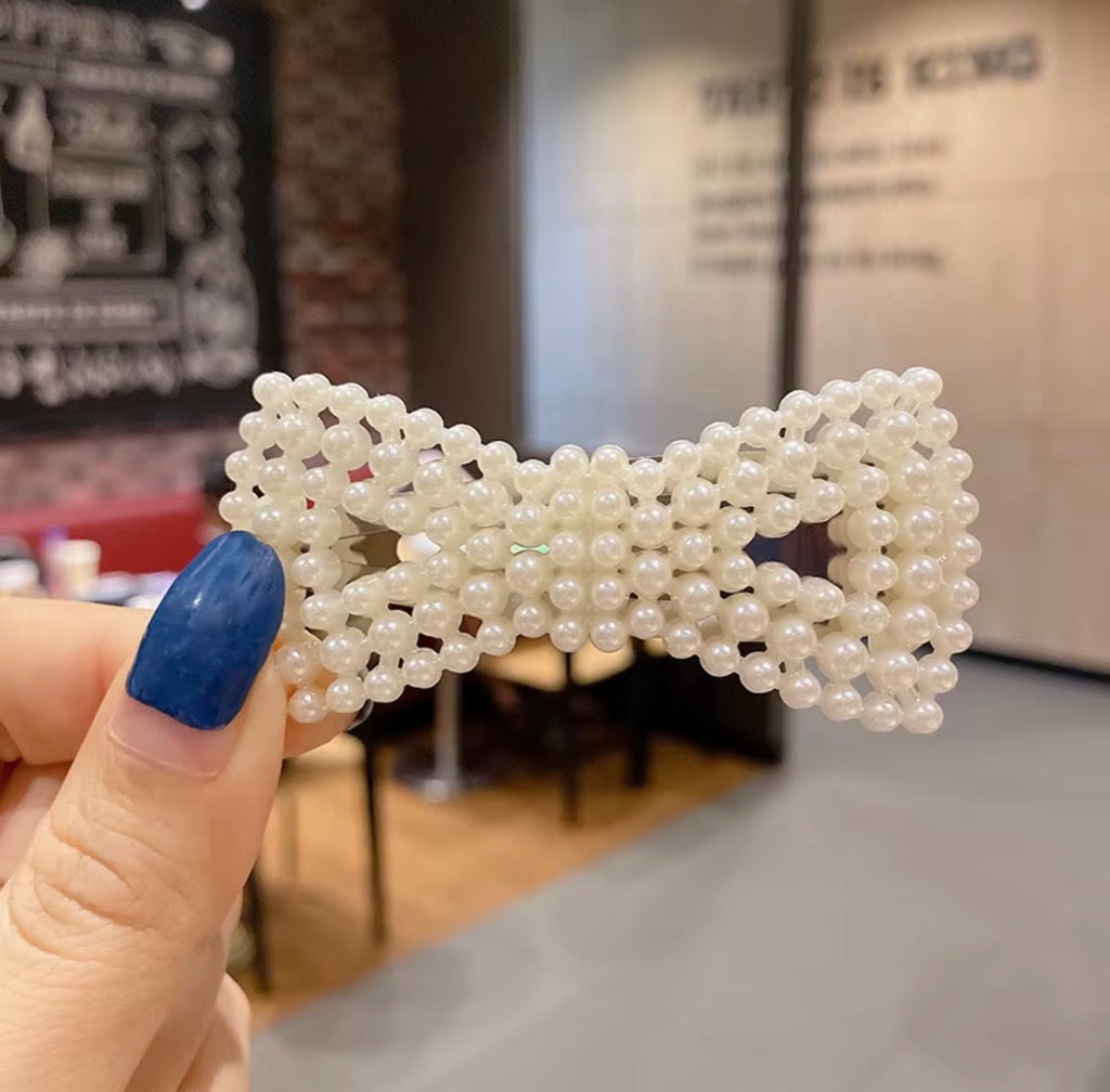 Pearl Hair Clips