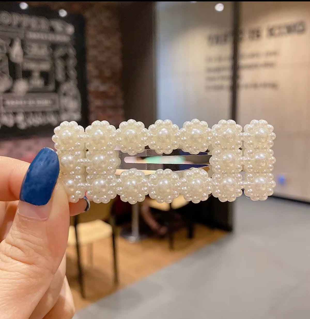 Pearl Hair Clips