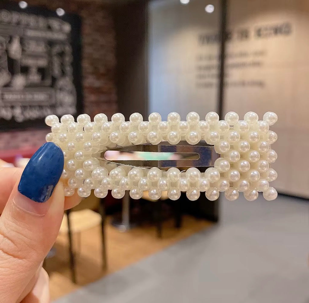 Pearl Hair Clips
